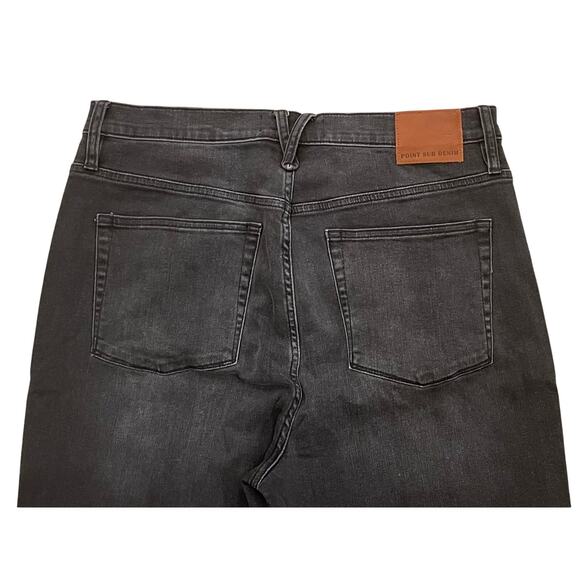NWT J. Crew Point Sur Shoreditch Straight Leg Jean in Soft Charcoal Wash, 32 - Picture 6 of 12